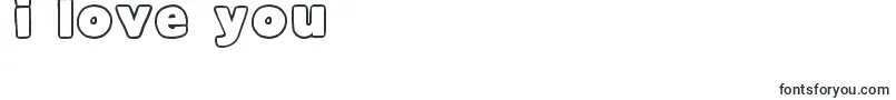 fuente DjbBellyButtonOuttie – Te amo fuentes